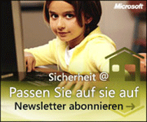 Newsletter f�r Sicherheit zu Hause